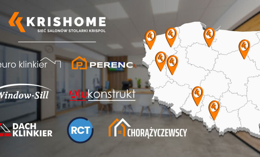 Nowe salony w sieci KRISHOME