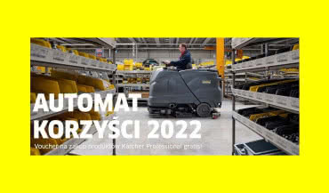 Promocja dla profesjonalistów - Kärcher Automat Korzyści 2022