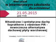Bitumiczne i syntetyczne dachy Sopratherm z rdzeniem PIR - nowoczesna alternatywa dachowej płyty warstwowej
