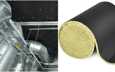 PAROC Hvac Lamella Mat BlackCoat