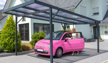 Wiata Carport Premium - ochrona przed szkodliwymi czynnikami atmosferycznymi