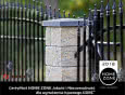 Certyfikat HOME ZONE Jakość i Niezawodność 2018 dla firmy JONIEC® za ogrodzenie łupane GORC®