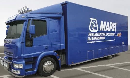 Mobilne centrum szkoleniowe MAPEI rozpoczęło cykl szkoleń