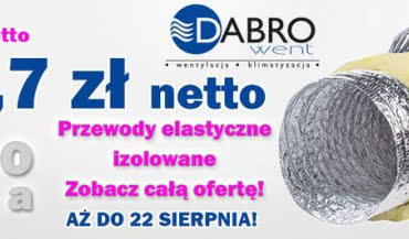 DABROoferta - Elastyczne przewody izolowane już od 50,70 zł netto!